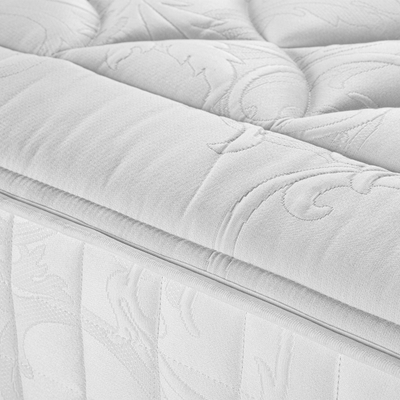 Cama Europea Pearl King 180 x 200 cm Base Gris