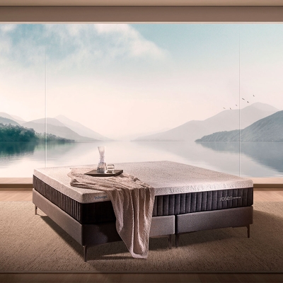 Cama Europea Technogel Novus King 180 x 200 cm